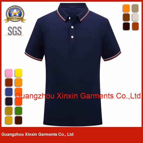 Chine fabriqué en usine de haute qualité mode personnalisé imprimé brodé T-Shirt Promotion vêtements de travail Golf chemise Polo