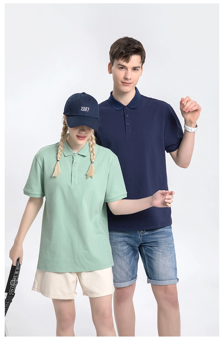 Fashion Clothing High Quality Fashion Polo Shirts for Unisex Custom Short Sleeve Polo Shirts for Men and Women