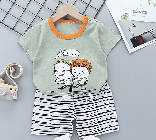 25 Kinds of Newest Design Kids T Shirt Item Number Qh8008 Summer Kids T Shirt