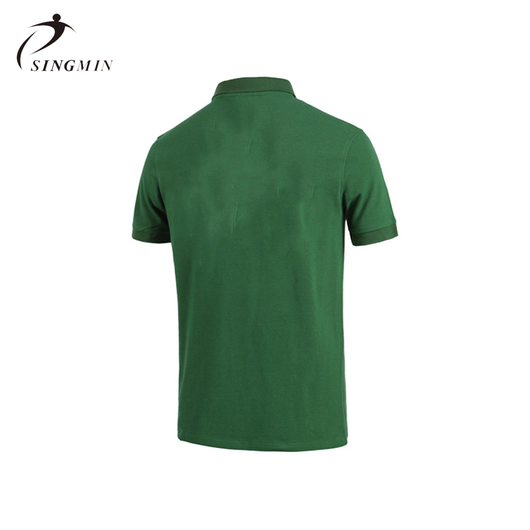 Men Golf Shirts Formal Plain Golf Polo Shirt