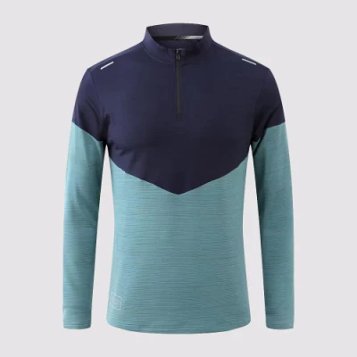 Vêtements d'entraînement pour hommes Sweatershirt Sport Fitness à manches longues Jogger Blouse Tops Gym