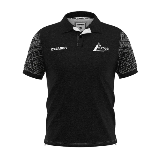 Commerce de gros de haute qualité de la sublimation personnalisée femmes Men's Polo T-shirts avec logo de broderie