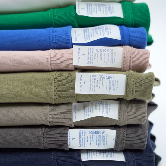 Commerce de gros personnalisé Men' ST Shirt Coton Pima 180g Slim Fit Broderie d'impression à manches courtes Plaine Logo personnalisé T-shirt Hommes T-shirt