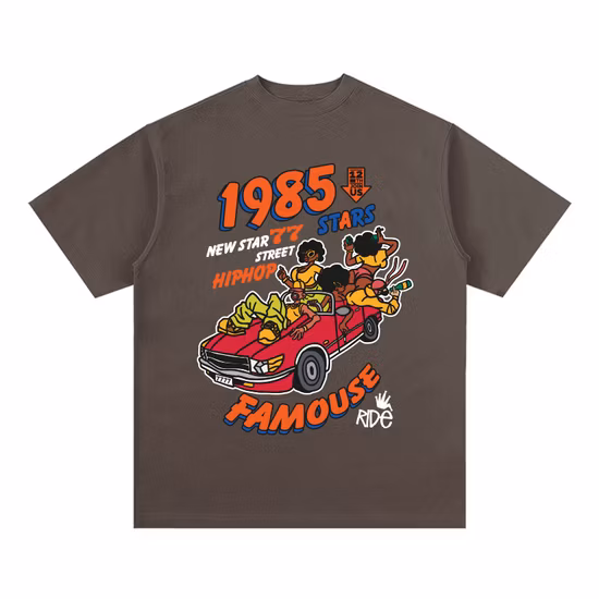 T-shirt de couleur unie T-shirt en coton respirant pour hommes et femmes