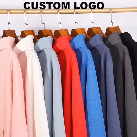 Gros pull à capuche personnalisé vêtements de créateurs plaine impression broderie sweats à capuche Xxxxl sweat à capuche surdimensionné lâche blanc femmes unisexe à capuche (QH8009)